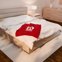 Rogers Group Inc. - Branded Cozy Velveteen Plush Blanket
