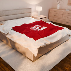 Rogers Group Inc. - Branded Cozy Velveteen Plush Blanket
